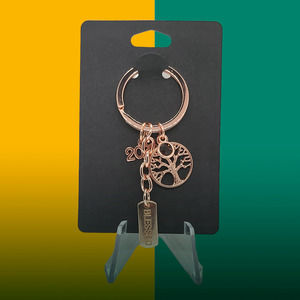 NA Narcotics Anonymous tree of life, gold live your dream keychain! Free goodie